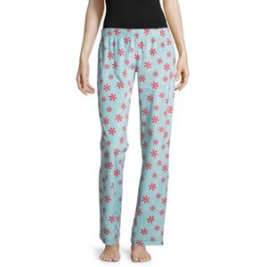 Flirtitude Fleece Pattern Pajama Pants - Juniors